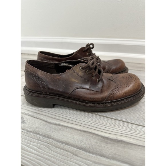 American Eagle Outfitters Vintage Men\'s Oxford Wingtips Size 7 Leather‎ Preppy main image 8
